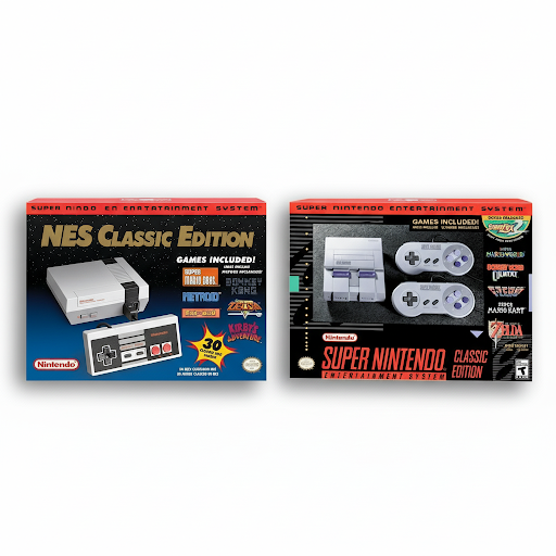 Nes snes classic bundle